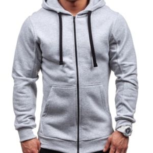 Drawstring Pocket Hooded Sweatshirt